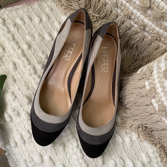 Suede look wedges - Picture 3 of 5